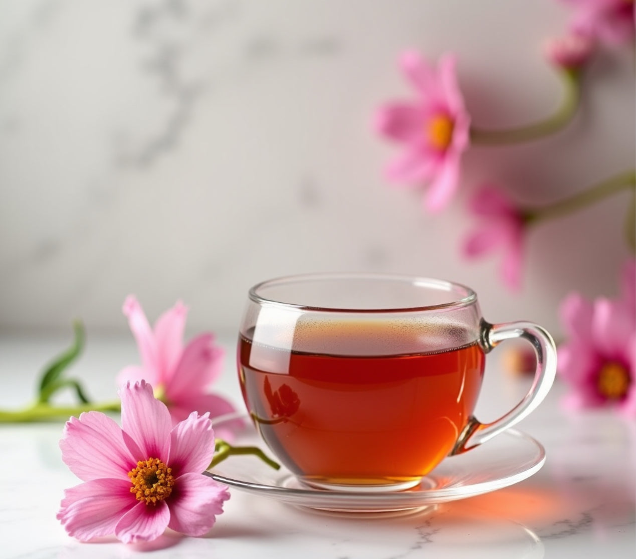 TikTokš„Viral (1) Pack Of 14 Count Tea Bags By Himiko Lei (Tubal Ligations, Hormonal Imbalances, Ovary & Uterus Irregularities, PCOS, Fibroids, Endometriosis, Etc.,) Optional Heart Shaped Tea Infuserā¤ļø